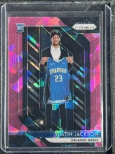 Jackson, Justin - 2018-19 Prizm - Rookie - Pink Ice