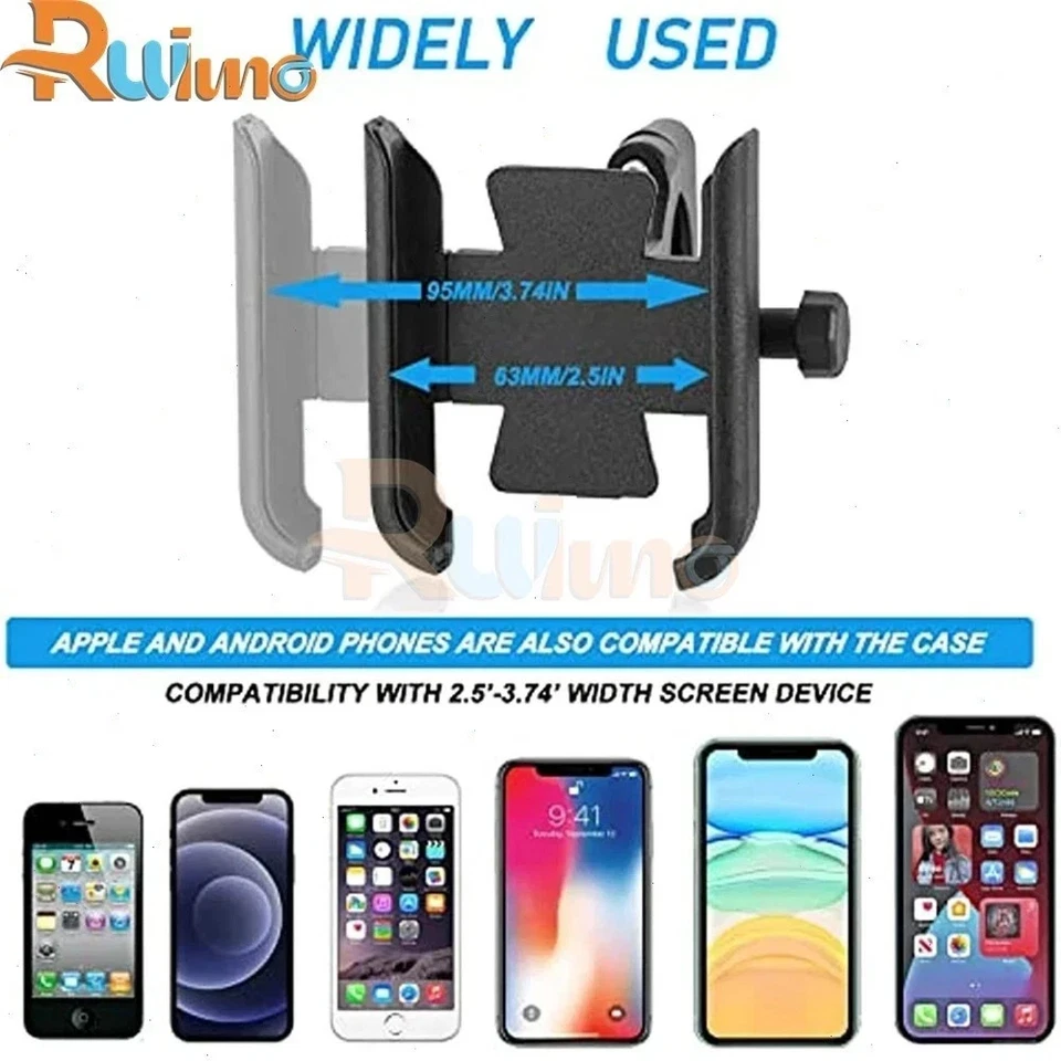 Soporte para teléfono móvil manillar GPS para Suzuki DRZ DRZ400S DRZ400SM Foto 2 de 4