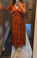 Be Cool Floral Print Maxi Dress Size S