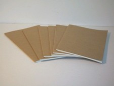 6 Pack A5 Blank Notebook Bulk Lined Kraft 28 Page Paper Journal School 8.3x5.5in