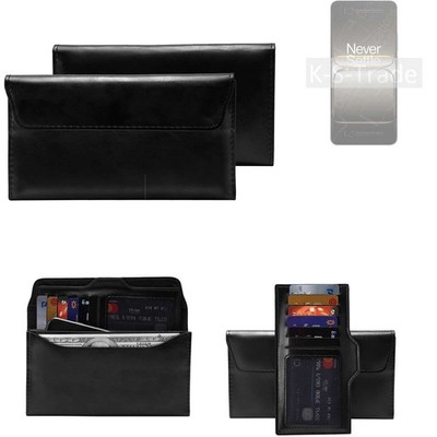 Handyhülle für OnePlus Ace 5 Racing Edition Schutz Hülle + Handy Tasche schwa