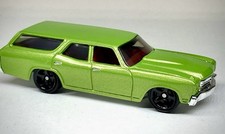 Hot Wheels CUSTOM MADE Candy Apple Green “TOUGH” 🔥🔥😎😎'70 CHEVELLE SS WAGON