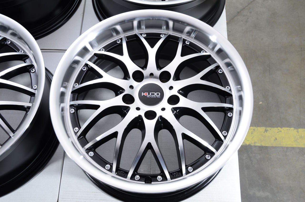 17x7.5 Wheels Rims Black 5x112 Mercedes C230 C280 E320 E350 Audi A4 ...