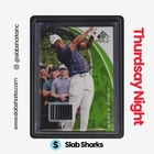 2024 UPPER DECK SP GAME USED #1 TIGER WOODS SHIRT GOLD RELIC