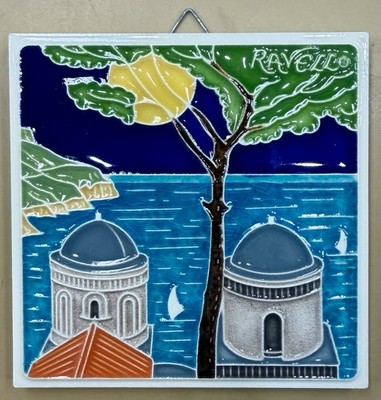 Vietri Ceramics 4x4   Ravello Tile Made/painted by hand in Italy
