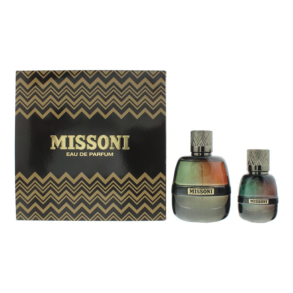 Missoni Pour Homme 2 Piece Gift Set: Eau de Parfum 100ml - Eau de Parfum 30ml  | TJ Hughes - Image 2
