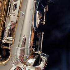 YAMAHA YAS-480 Alto Saxophone Gold Used with Semi-Hard Case Neck Mouthpiece