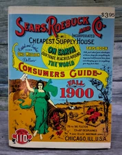 Vtg Fall 1900 Sears Roebuck and Co 1970 Miniature Reproduction Catalog No. 110
