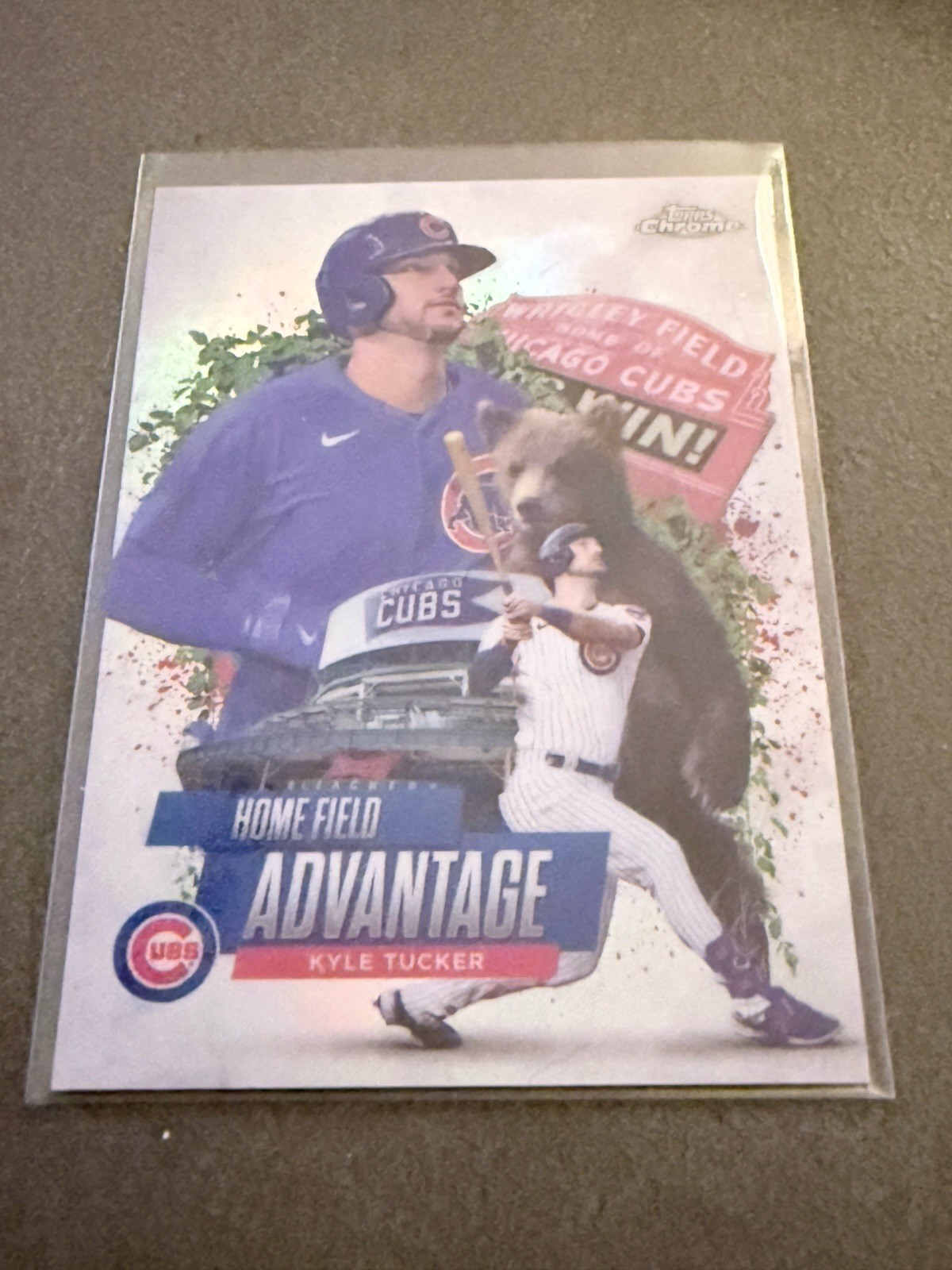 Kyle Tucker #HA-13 (Baseball Cards 2025 Topps Chrome Homefield Advantage) — is it worth grading?