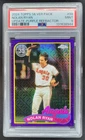2024 Topps Update Nolan Ryan 1989 Chrome Silver Pack Purple /75 PSA 9 JL10