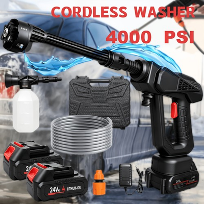 #ad #ad Cordless Electric Pressure Washer for Yard and Outdoor Cleaning $28.66