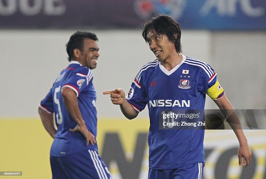  横浜F・マリノス NAKAMURA 10 サイン入りシャツ　ACL Yokohama Marinos 2014 Official ACL Jersey Shirt Kit - Nakamura