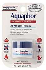 Aquaphor Healing Ointment Advanced Therapy Skin Protectant 0.25 oz Pack of 2 