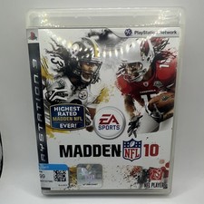 EA Sports Madden NFL 10 Sony PlayStation 3 PS3 2009 CIB Manual E NTSC-U/C