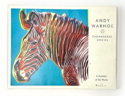 Andy Warhol 1989 Endangered Species Portfolio 12x16 Print 5 of 6 Set No Elephant
