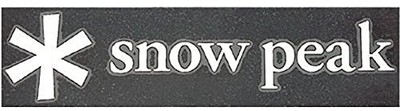 Snow Peak Snow Peak Logo Sticker Asteriskfrom JP