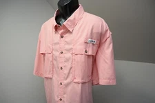 Magellan Fishing Shirt Fish Gear Wicking Vented Plaid Relaxed Fit Mens Size 3XL