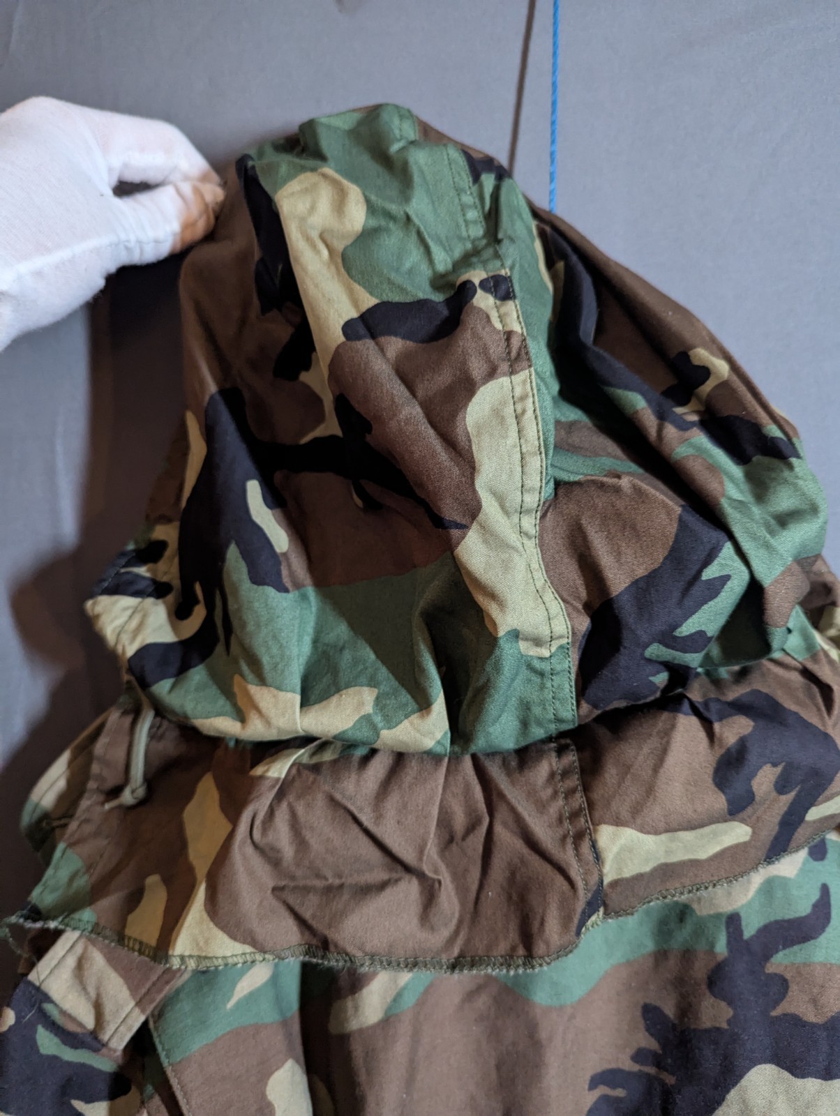 VTG M65 Field Jacket Medium Regular Woodland Camo… - image 11