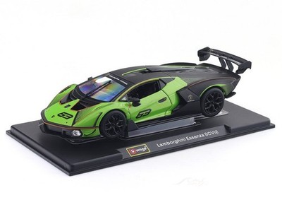 Lamborghini Essenza SCV12 Bburago Maßstab:1:24 Metall-Kunststoff Grün-Schwarz 