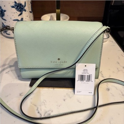 Kate Spade NWT Cedar Street Magnolia Crossbody Bag. Mint Mojito.