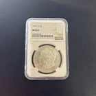 UNITED STATES 1881-S SAN FRANCISCO MORGAN SILVER DOLLAR  NGC MS 64