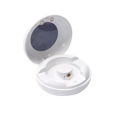 for COLMI R02 R03 R06 R11M Smart Ring Magnetic Charging Case,[1-Pack] White
