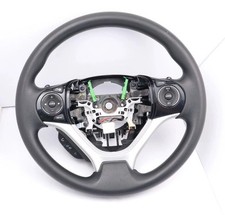 2012-2015 Honda Civic Steering Wheel Assembly Black Leather Oem 2012-2015 Honda Civic Steering Wheel Assembly Black Leather Oem