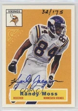2000 Gallery Heritage Proof Artist Signed /175 Randy Moss Karl Jaeger Auto HOF