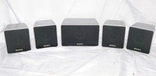 Sony Speakers 4 Satellite SS-MSP67 1 Center SS-CNP67 Surround Sound Tested Works