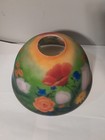 Vintage Beautiful Reverse Painted Floral Lamp Shade 11 3/4 Inch X 6.5 Inch — photo 6