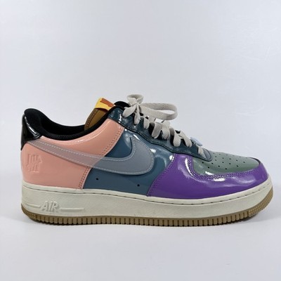 Nike Air Force 1 Low SP Sneaker 11 Undefeated Multi-Patent Wild Berry DV5255-500