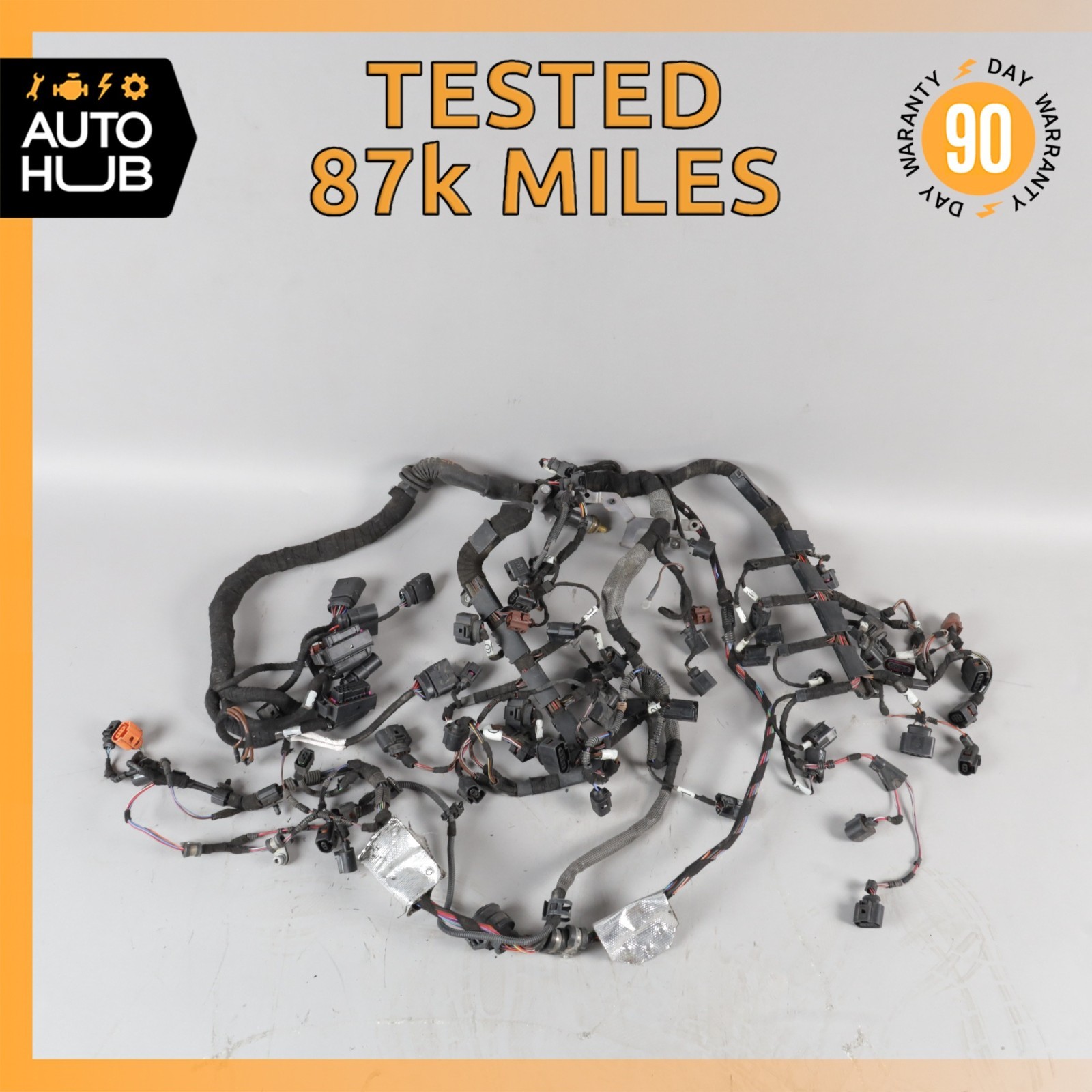 2008 Bentley Continental GTC GT 6.0L Engine Ignition Wire Cable Harness OEM 87k