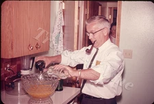 GRANDPA GETS HIS DRINK ON! Mid Century OOAK 35mm Slide Pipe Party Punch Bowl MCM
