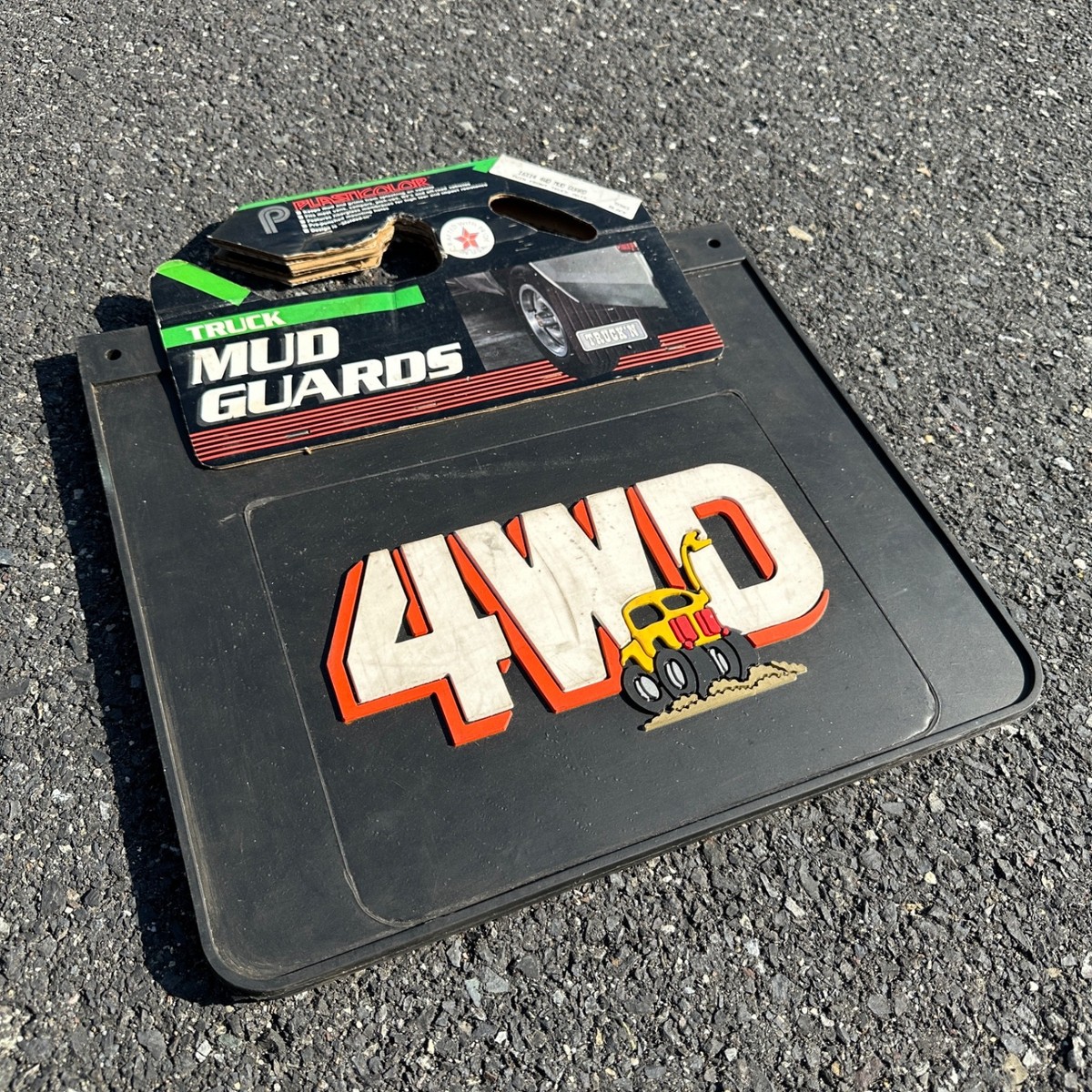 NOS 4WD Plasticolor Truck Mud Flaps 16x14 Deadstock Vintage | eBay