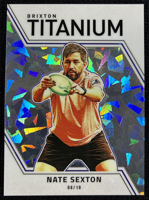 2025 Brixton Titanium Ice #39 Nate Sexton /10