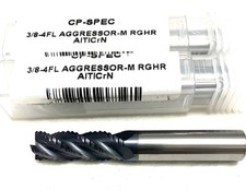 Carbide Plus GWS Monster 3/8" 4FL Aggressor-M Roughing End Mill AlTiCrN CP-SPEC