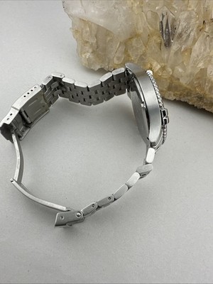 【新品タグ付き¥52,000】MN LAST sentimentsヴィリジアン Wenger 7705X Men's Black-out Squadron CRONO Swiss Watch in for