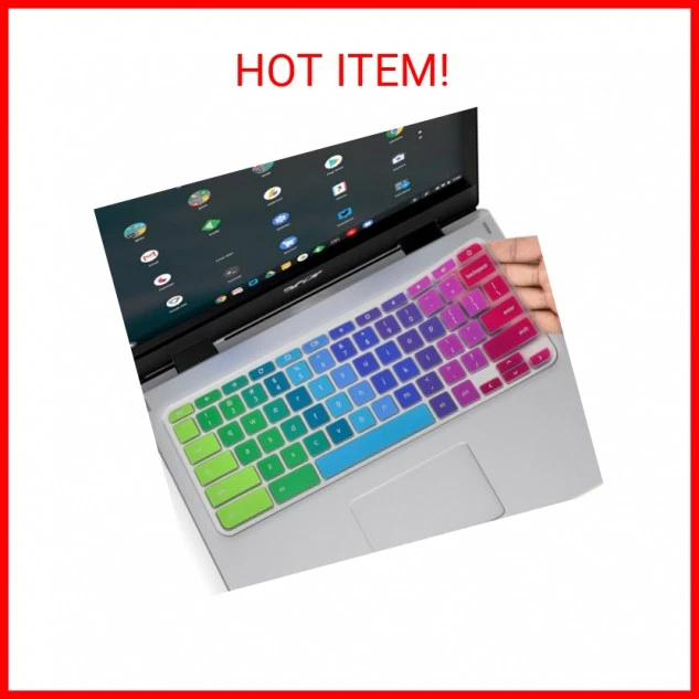 Colorful Keyboard Cover for Acer Chromebook Spin 11 311 C733 CP311 511 512/Chrom - Image 2 of 2