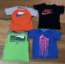 Lot of Nike Boys Sportswear Futura T-shirts for little kids Sizes 3-6 Activewear
