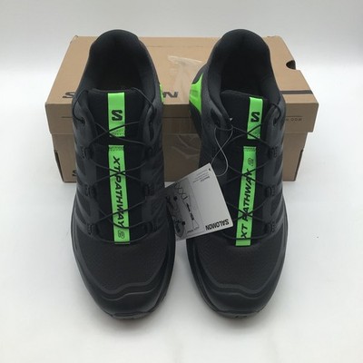 Salomon XT-Pathway 2 Mens Size‎ 8.5 Asphalt Black Green Gecko Trail Shoes NEW Salomon XT Pathway 2 Mens Running Shoes Asphalt Black Green  main image 4
