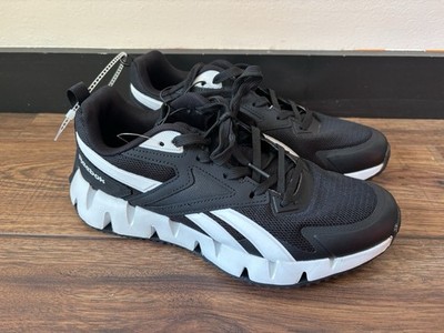 [100026023/HR0931] Mens Reebok ZIG DYNAMICA 4 Black And White Size 9.0 Brand New