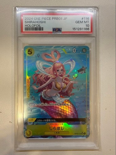 Shirahoshi (Full Art) graded PSA 10 for sale on eBay