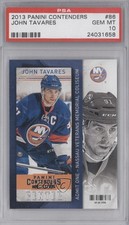 2013-14 Panini Playoff Contenders John Tavares #86 PSA 10 GEM MT 0q3