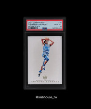 2021 Panini Court Kings #15 Anthony Edwards Blank Slate PSA 10 POP 21
