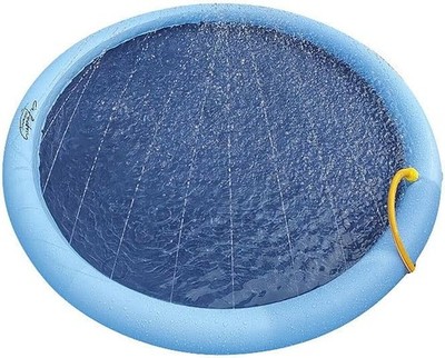 infactory Wasserspielmatte für Kinder und Hunde mit Schlauchanschluss PVC BPA-fr