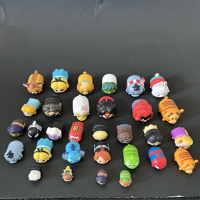 Disney Tsum Tsum Collectible Figure- Lot of 31 Vinyl