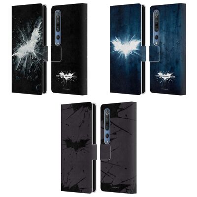 OFFICIAL THE DARK KNIGHT RISES LOGO LEATHER BOOK WALLET CASE FOR XIAOMI PHONES