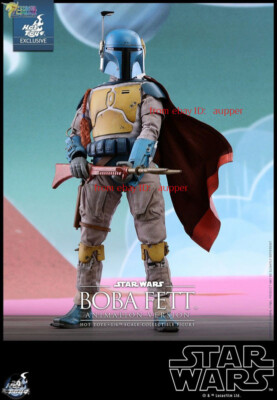 Hottoys 1/6 Tms006 Boba Fett Animation Limited Ver. Star Wars 30cm