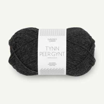 TYNN PEER GYNT von SANDNES GARN - KOKSMELERT (1088) - 50 g / ca. 205 m Wolle