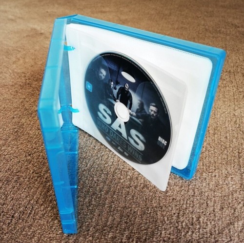 PREMIUM Audiobook CD Case Album - Ring Binder CD Case Clear White Vinyl Album - 第 9/14 張圖片